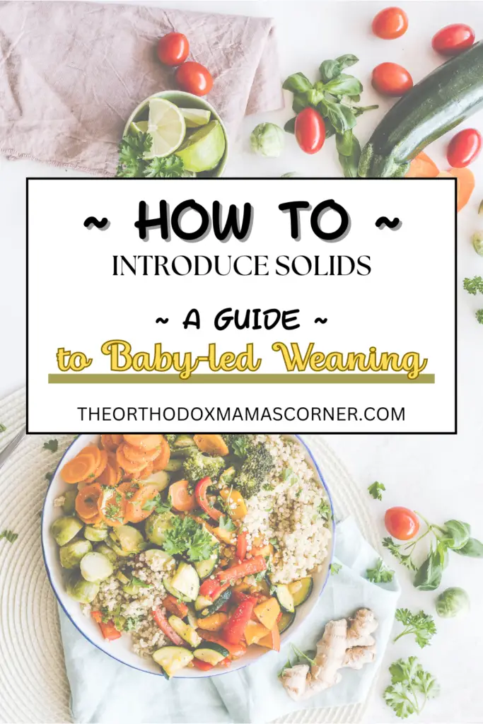 How To Introduce Solids A Guide To Baby Led Weaning