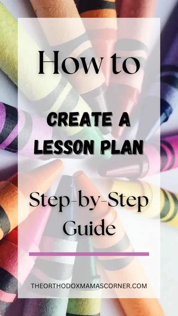 How to Create a Lesson Plan: Unit Studies